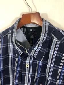 Tommy Hilfiger Men’s Shirt 100% Cotton Long Sleeve Button-Front L - Picture 1 of 4