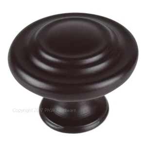 Elements Arcadia Cabinet Knob Oil-Rubbed Bronze 1-1/4" Drawer Pull 107-ORB - Picture 1 of 1