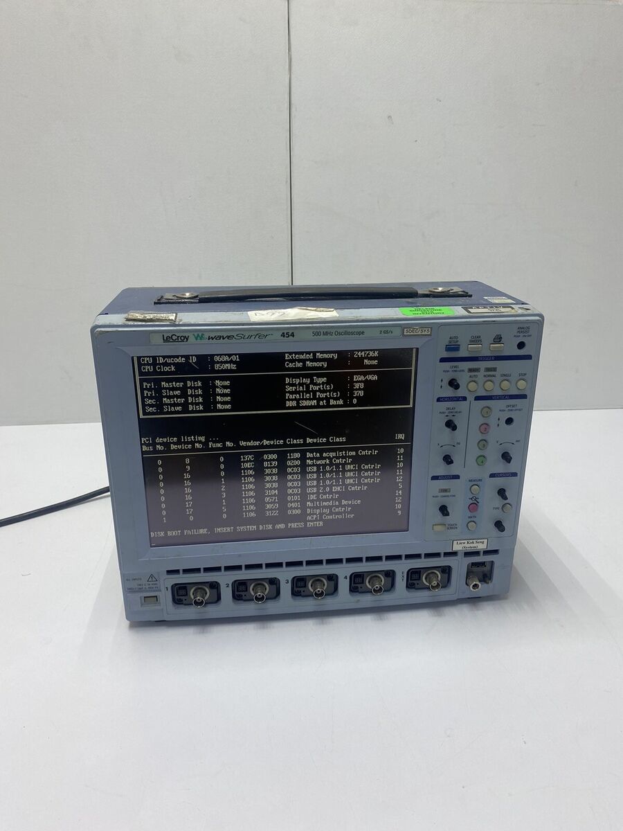 LeCroy Oscilloscopes for sale - eBay LeCroy Oscilloscopes for sale - eBay
