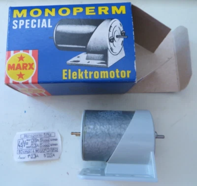 MARX Monoperm Special 5 Pol. Elektromotor mit Schalter 4,5 V Neu in OVP - Image 1 of 4