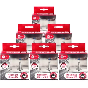 6x Set De Bombillas Xenon Look 2x H1 12V 55W P145s MegaLight Ultra +120% - Imagen 1 de 5