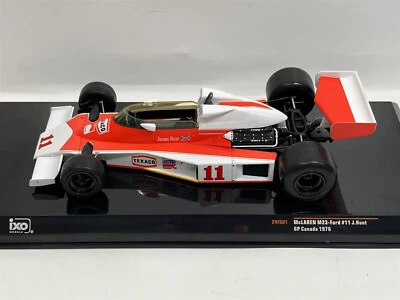 McLaren M23-Ford gp Canada 1976 J.Hunt world champion 1/24  24F001 Ixo Models - Immagine 1 di 2