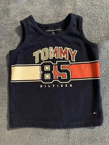 Infants Boys Tommy Hilfiger “85” Tank Top 12 Months - Picture 1 of 3
