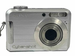 Sony Cyber-shot DSC-S700 7.2MP Digital Camera - Silver Bad Battery Door Working - Picture 1 of 10
