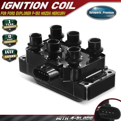 Ignition Coil for Ford F-150 1997 Explorer 1991-2010 Mustang Taurus Mazda B3000 - Image 1 of 4
