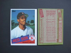 DENNIS "OIL CAN" BOYD ROOKIE CARD 1985 Topps #116 Red Sox Pitcher - Picture 1 of 2