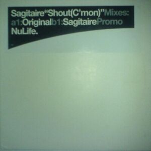 Sagitaire - Shout (C'mon) (12", Promo)