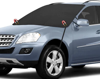 4-слойный магнитный солнцезащитный козырек для переднего лобового стекла автомобиля BMW X4 X5 X6 УФ-блок - Изображение 1 из 4