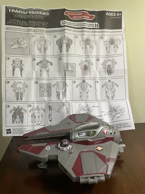 Transformers Star Wars Crossover OBI-WAN KENOBI To Jedi Starfighter Hasbro - Image 1 of 4