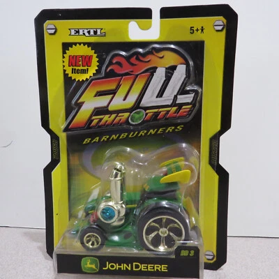 Ertl/RC2 John Deere Full Throttle Barnburner BB 3 Tractor  1/64 JD-FT15650CW-P - Image 1 of 2