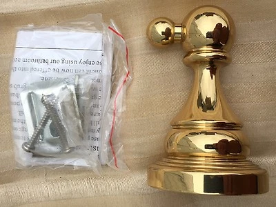 Gancho para bata Dynasty Hardware 8251-PB Montecito latón pulido **Envío gratuito** Foto 1 de 2