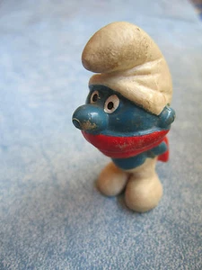 Puffo FREDDOLOSO 20004 SMURF SCHTROUMPF SCHLEICH Peyo originale anni '80 - Picture 1 of 1