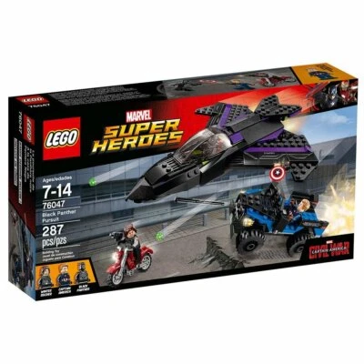 LEGO Marvel 76047 Captain America Civil War Black Panther Pursuit Winter Soldier - Image 1 of 4