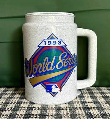 Пластиковая кружка 1993 World Series Phila Phillies vs. Blue Jays MLB Whirley Insulted - Изображение 1 из 4