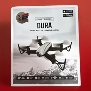 Protocol Air Dura Drone W/WiFi Live Video Streaming Camera - Picture 1 of 5