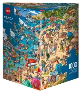 NEW Heye Jigsaw Puzzle Adults 1000 Pieces 29922 Tanck Seashore - Imagen 1 de 2