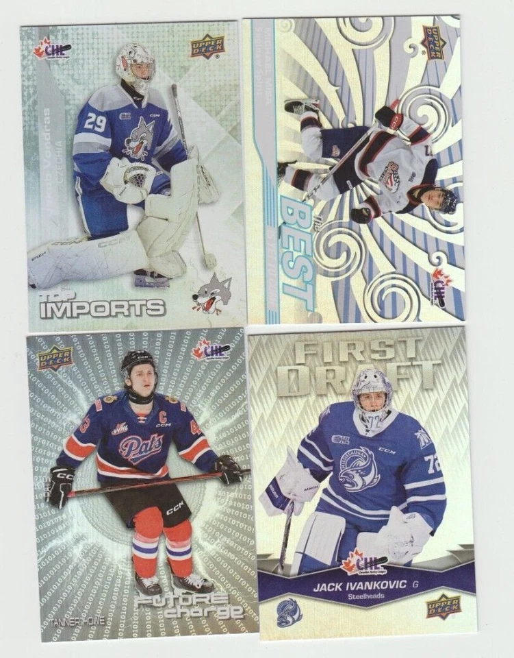 2023-24 Upper Deck CHL Inserts BYC First Draft Future Charge Top Import U-Pick - Image 1 of 1