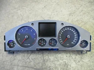 Kombiinstrument VW Phaeton 6.0 W12 MFA Tacho 3D0920880G BENZIN - Bild 1 von 6