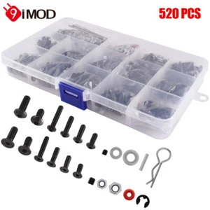 RC Screws Box Set  M3/M4 For 1/8 1/10 HSP Traxxas TRX-4 TRX-6 Tamiya HPI Cars - Picture 1 of 12