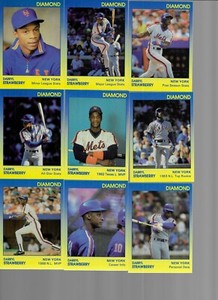 DARRYL STRAWBERRY 1991 STAR CO.DIAMOND SET(ONLY 2,000 PRODUCED)