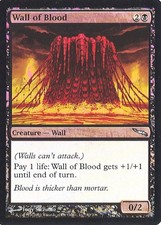 MTG - Mirrodin - Wall of Blood - Foil - NM+