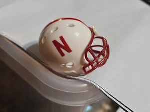 NEBRASKA CORNHUSKERS BIG 10 #2270 POCKET PRO FOOTBALL HELMET RIDDELL - Picture 1 of 4