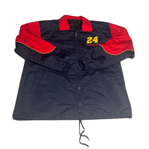 Vintage Jeff Gordon Windbreaker jacket with Pants Blue/Red #24 Nascar Cover
