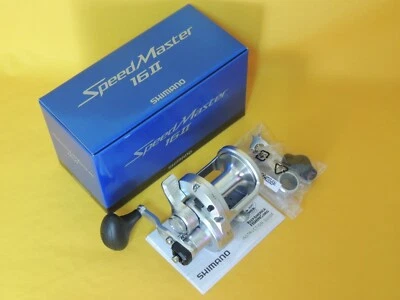 New SHIMANO SPEED MASTER 16 II 16 II 2speed LEVER DRAG REEL *1-3 DAYS DELIVERY - Image 1 of 4