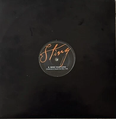 Sting - Send Your Love Remixes - Brand New Never Played Ltd Edition Promo 12” - Image 1 of 4