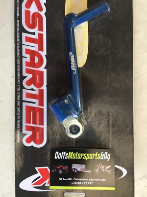 Blue RHK Kickstart Lever Kickstarter YAMAHA YZ125 1998 1999 2000 2001 - Image 1 of 2