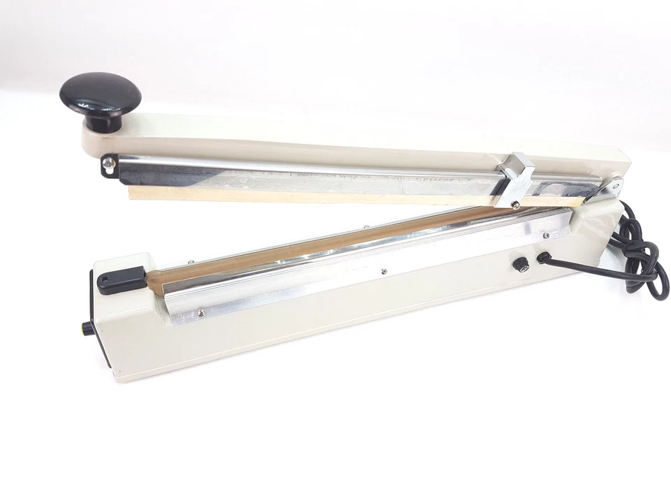 Impulse Heat Cutter + Sealer 300mm 12" Metal Bodied Heat Sealer Packaging