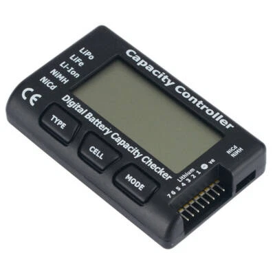 Digital Battery Capacity Tester Checker Controller LCD For NIMH LiPo/LiFe Tool M - Image 1 of 4
