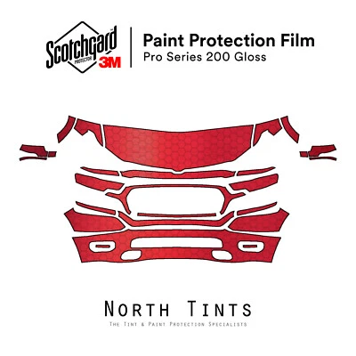 Dodge Ram 1500 Limited 2019-2024 3M PRO Series PreCut Paint Protection Clear Bra - Image 1 of 4