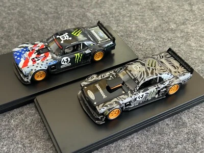 TOPMARQUES 1/43 Ford Mustang Hoonigan Stars & Stripes Resin Model Car - Image 1 of 2