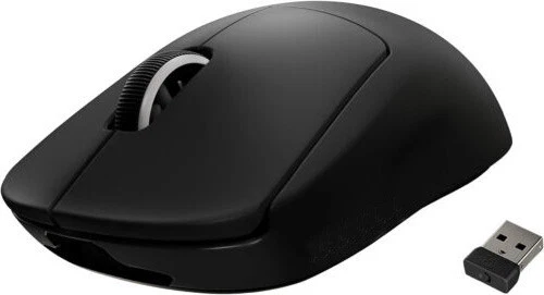 Logitech G Pro X Superlight kabellose Gaming-Maus HERO 25K Sensor - Schwarz - Bild 1 von 4