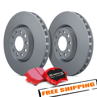 Kit de freno delantero liso EBC S12KF1203 etapa 12 luz firma para 06-11 Saab 9-3 Foto 1 de 4