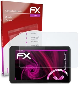 atFoliX Glasfolie für Garmin Zumo XT Panzerfolie 9H Schutzpanzer