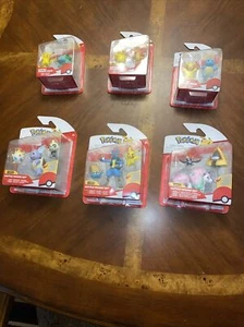 POKEMON Figure Set Of 6 - Picture 1 of 9