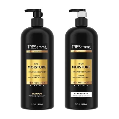 Tresemme Rich Moisture Rich Moisture Shampoo and Conditioner, 28 oz, 2 Count - Image 1 of 4