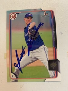 John Harris 2015 Signed Bowman Team Card - Picture 1 of 1