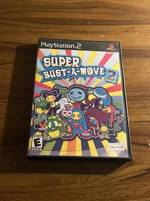 Super Bust-A-Move 2 (Sony PlayStation 2, PS2 2002) + Bust-A-Move Included - Image 1 of 4