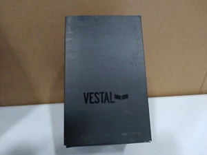 Vestal Unisex HEI3CM02 Heirloom Chrono Analog Display Analog Quartz Black Watch - Picture 1 of 3