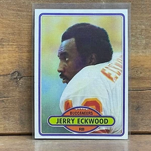 1980 Topps Football Card #366 Jerry Eckwood Tampa Bay Buccaneers - Picture 1 of 2