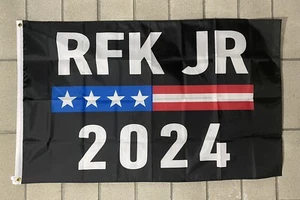Robert Kennedy Jr 2024 Flag FREE SHIP President Democrat Vote Blue Sign 3x5’ - Picture 1 of 1