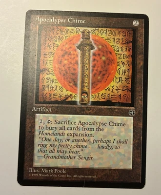 MTG Homelands Apocalypse Chime  NM Rare - Image 1 of 2