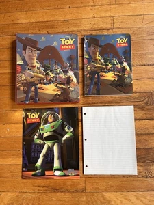 Vintage Toy Story Mappe Notizbuch Ordner Set - Bild 1 von 15