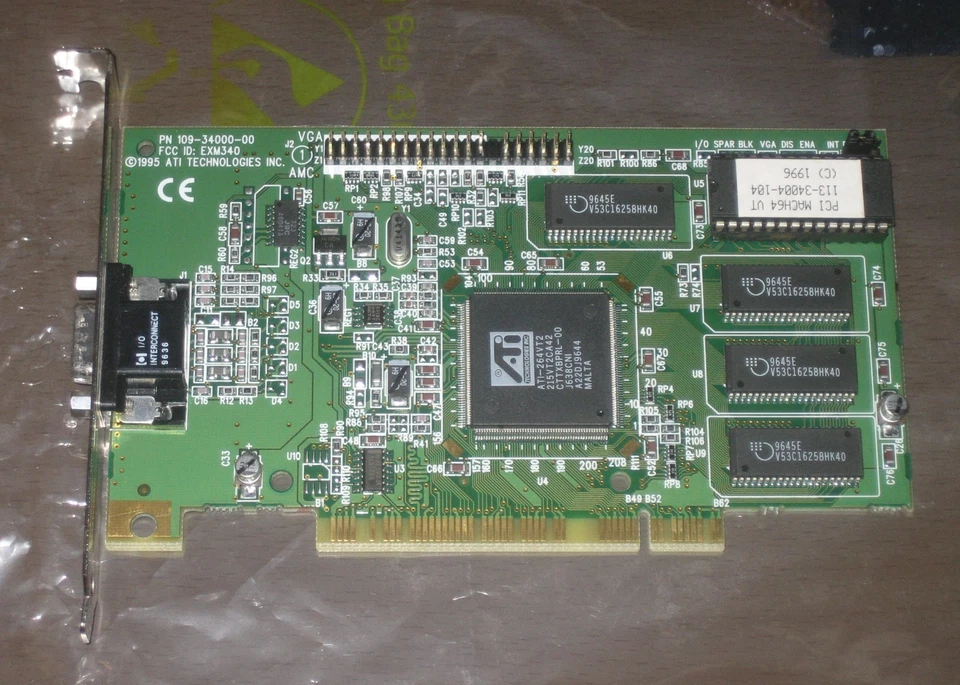 Grafikkarte ATI Mach64 VT 2MB f. PCI Slot - image 1 of 1