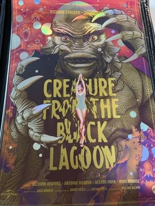 CREATURE FROM THE BLACK LAGOON (Foil Variant) Martin Ansin RARE ON HAND - Picture 1 of 5