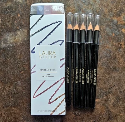 Colección de 5 delineadores Laura Geller Marble Eyes ¡NUEVO EN CAJA!  Foto 1 de 2