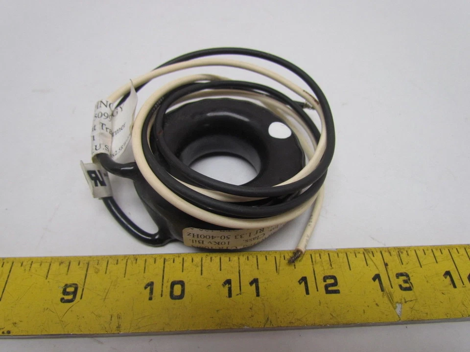 SPC 5099 E175133 Instrument Transformer 1.0x2.5RW-100 600V 1.33 50-400Hz Current - Image 1 of 4